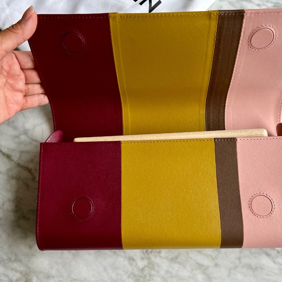 PERRIN PARIS Le Cabriolet Glove Clutch Purse - Muliti-coloured STATEMENT PIECE! - Picture 12 of 17